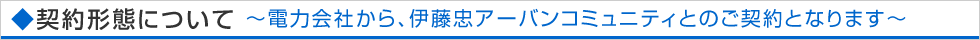 契約形態について